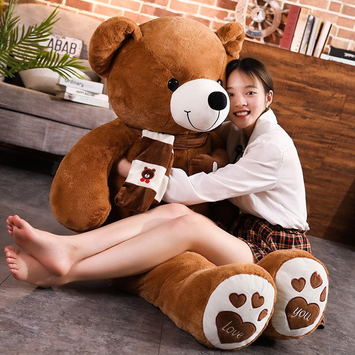 Teddy Bear With Scarf Stuffed Plush Toys