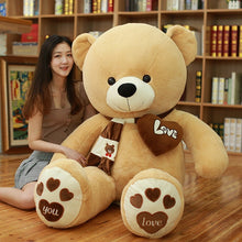 Load image into Gallery viewer, 80/100CM Teddy Bear With Scarf