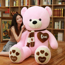 Load image into Gallery viewer, 80/100CM Teddy Bear With Scarf